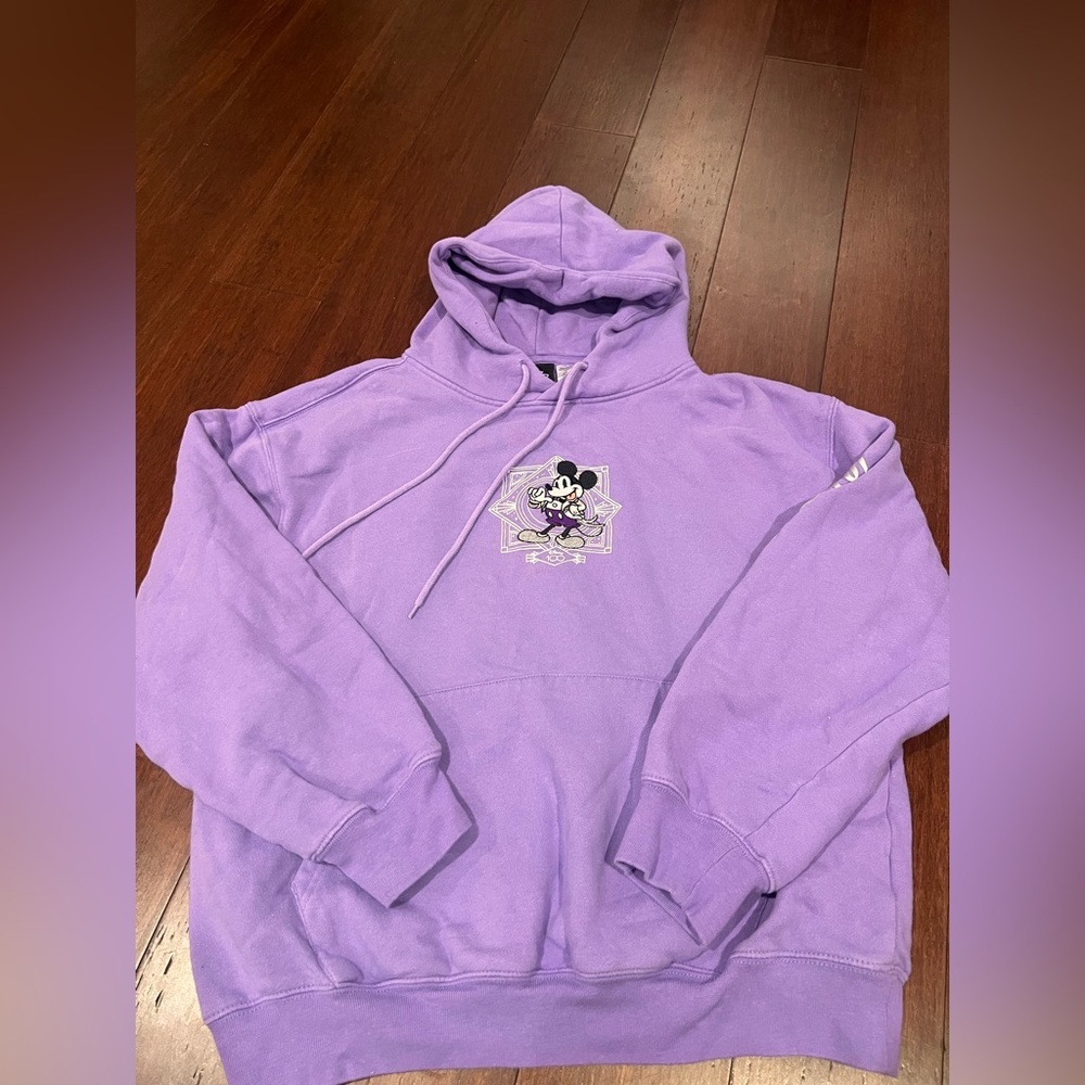 Disney 100th 100 Years Of Wonder Purple Hoodie Sweatshirt Mickey. A7